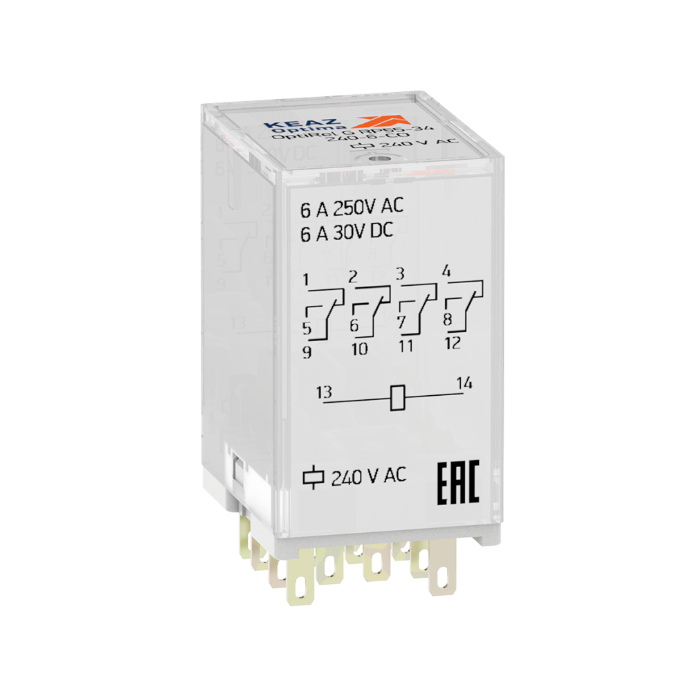 Реле промежуточное OptiRel G RP55-33-24-10-CO/TIL