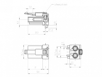 Разъем ST17/2 S F V1SW
