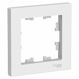Рамка 1-м AtlasDesign белая SE ATN000101
