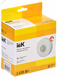 Детектор движения ДД 024 1100Вт угол. обз. 120-360град. 6м IP33 бел. IEK LDD11-024-1100-001