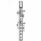 Кабель-канал перфорированный 25х80 RL6 G 01126RL
