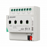 INTELLIGENT ARLIGHT Релейный модуль KNX-7043-82-DRO-DIN (BUS, 4x16А, KNX Secure) 041225