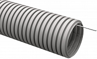 ELASTA Труба гофр. тяжелая ПВХ d=20мм с зондом (100м) EA-TG23-121-020-100-K41