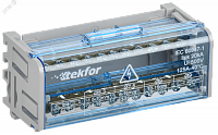 TEKFOR Шины на DIN-рейку (кросс-модуль) ШНК 2х11 L+PEN IEK TF-DN10-2-11-050