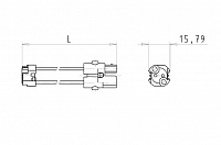 Соединитель ST16/2N S BS75 06 WS